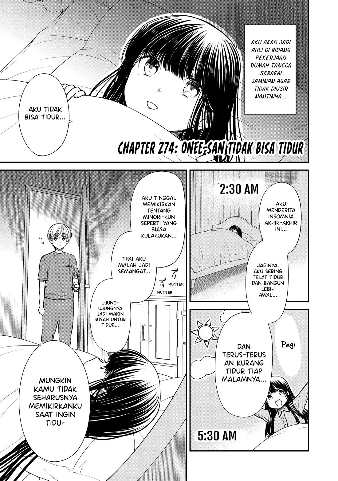 Danshi Koukousei wo Yashinaitai Onee-san no Hanashi Chapter 272